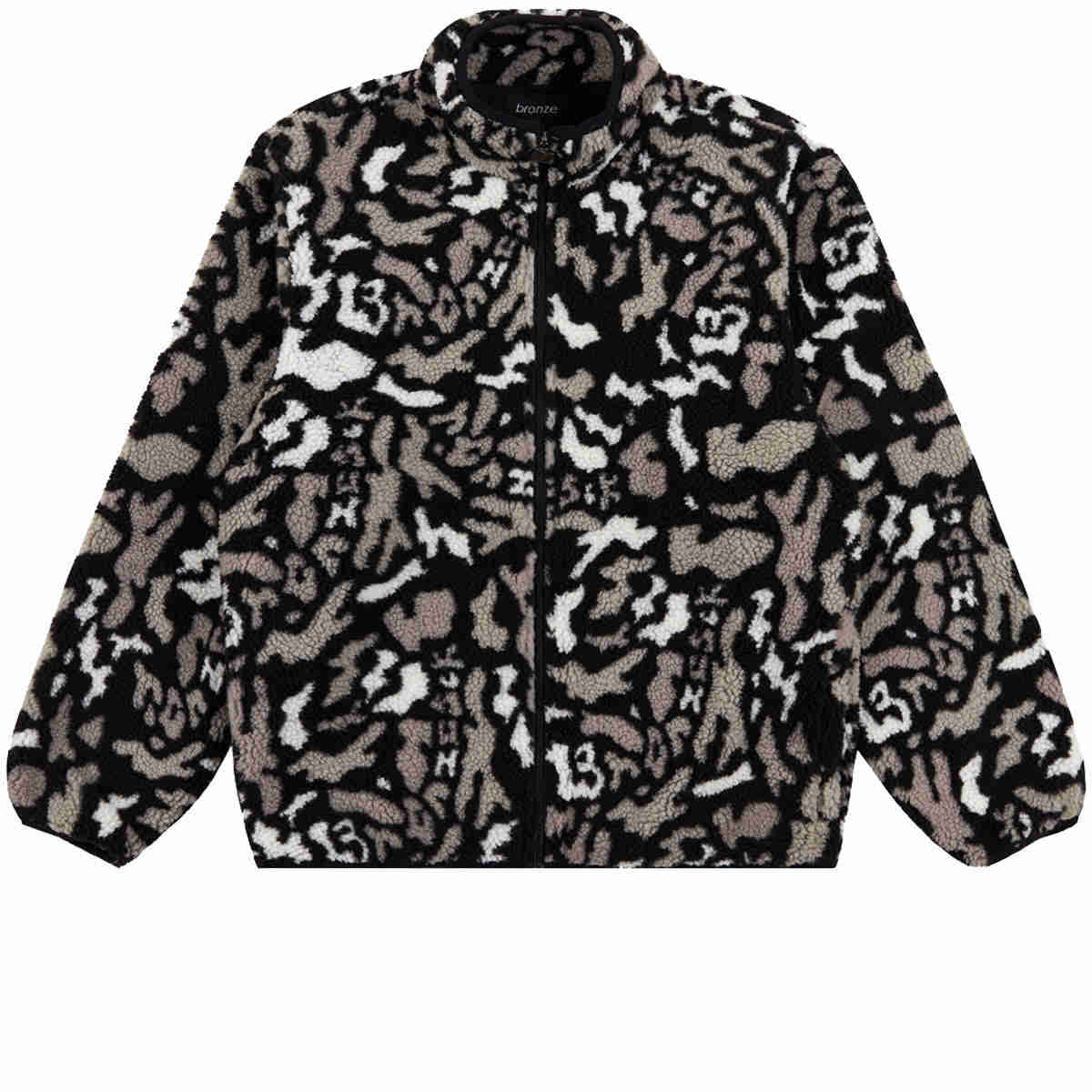 Bronze 56k Camo Fleece Jacket - Snow