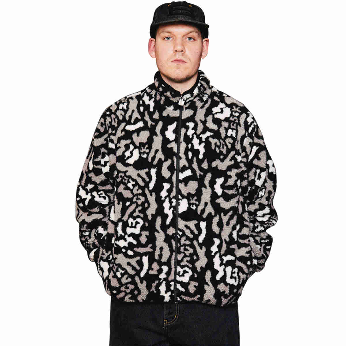 Bronze 56k Camo Fleece Jacket - Snow