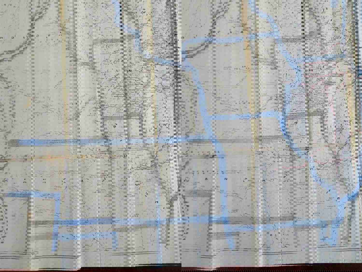 Great American Midwest Travel 1856 Ferris Book with Large Territorial U.S. Map