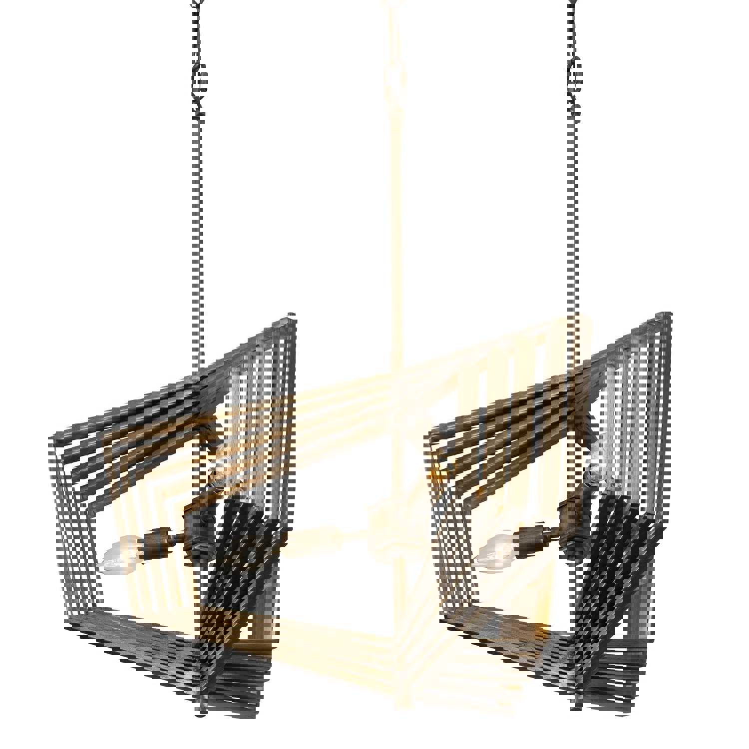 Gymnast 3-Lt Pendant - Havana Gold