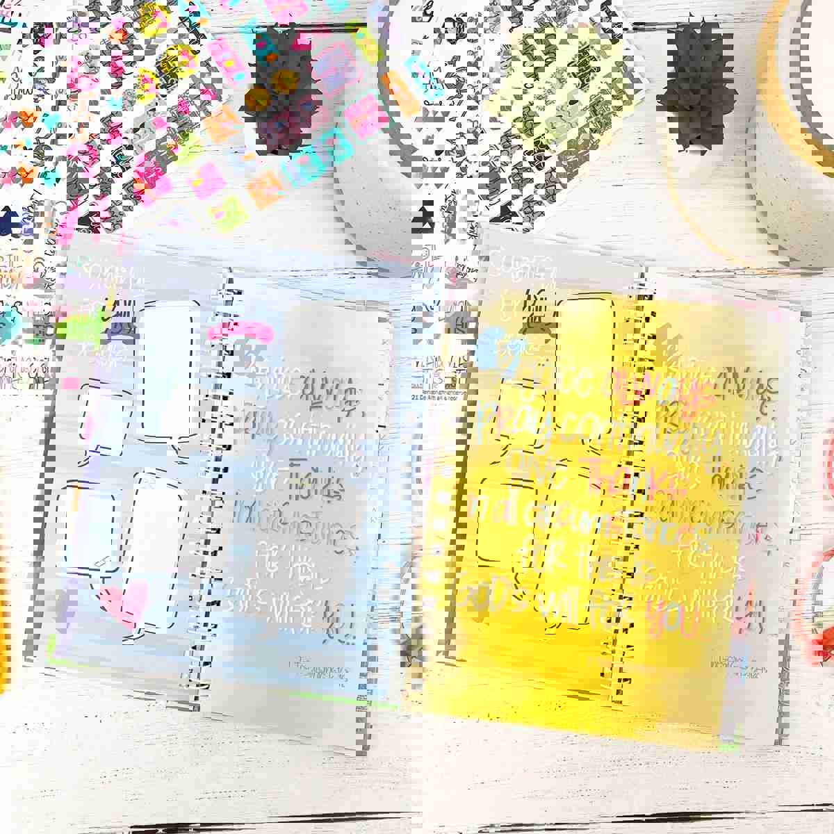 Faith-Based Gratitude Finder® Journals by Christina | Be Still