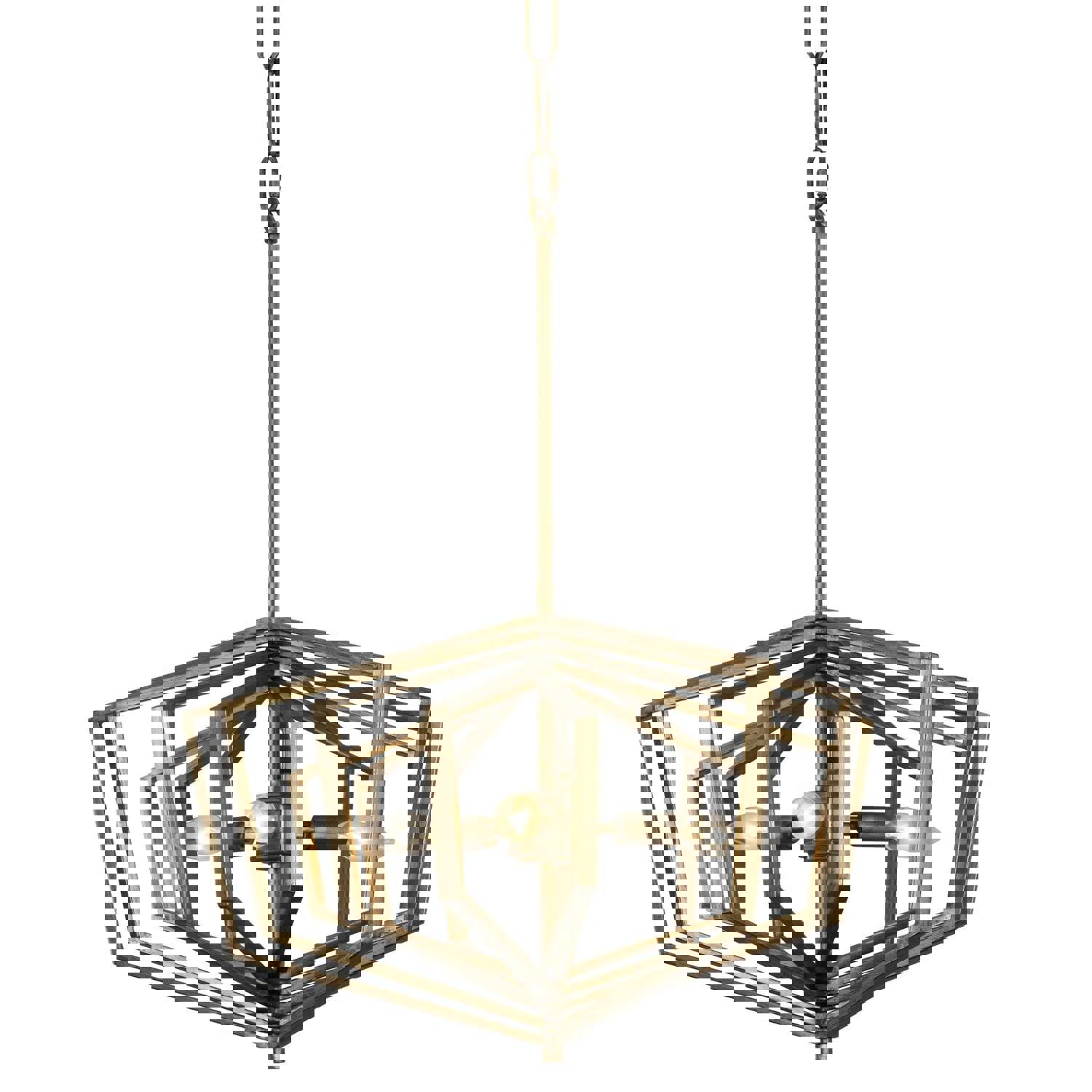 Gymnast 3-Lt Pendant - Havana Gold