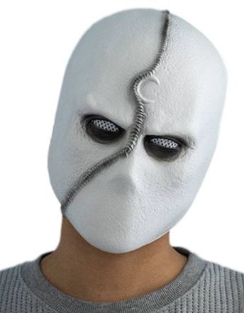 Helmet Movie Moon Cosplay Knight Marc Spector Cosplay Superhero Mask Costume Latex Halloween Party Accessory Prop