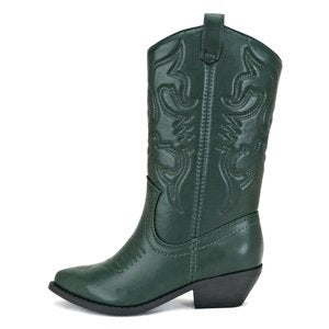 White Women's Rerun Cowboy Boots - Soda