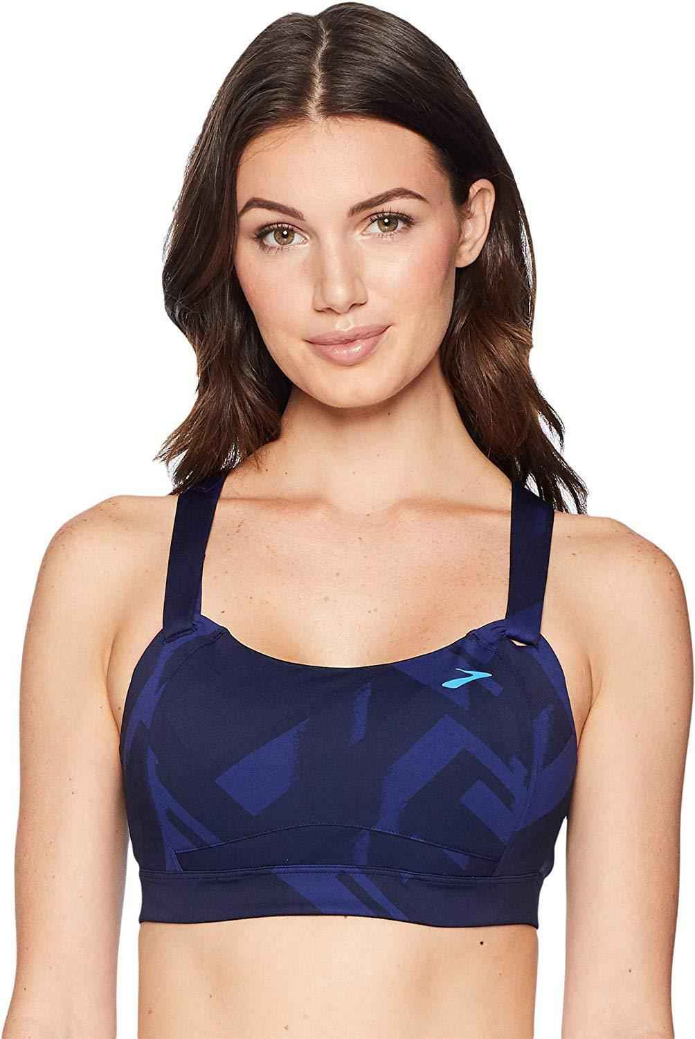 Brooks Women's Juno Cross Back Adjustable High-Impact Sports Bra