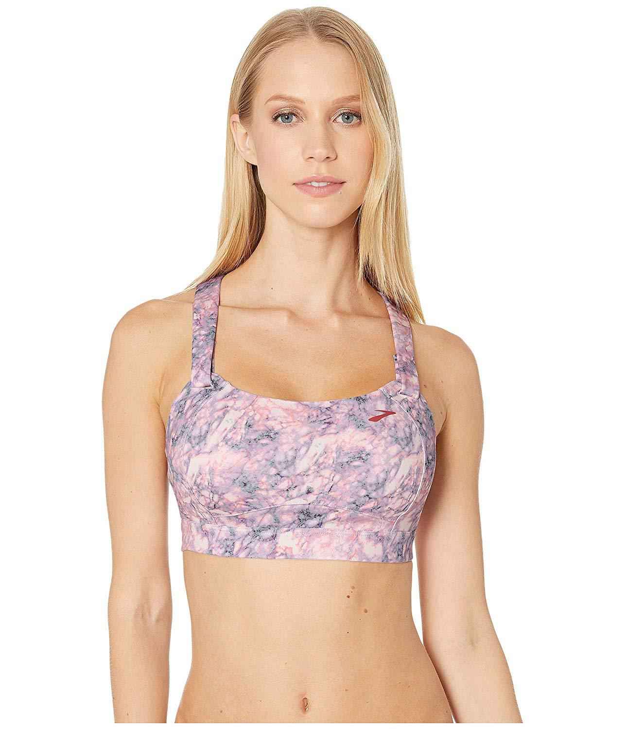 Brooks Women's Juno Cross Back Adjustable High-Impact Sports Bra