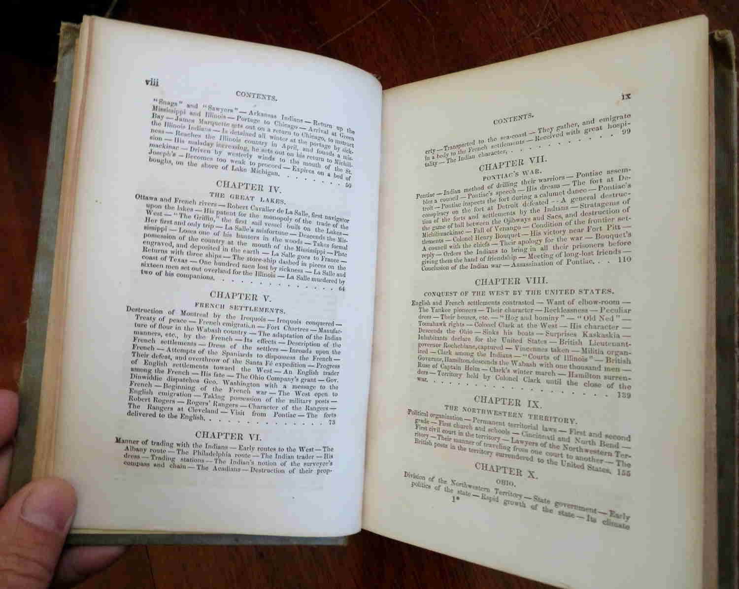 Great American Midwest Travel 1856 Ferris Book with Large Territorial U.S. Map