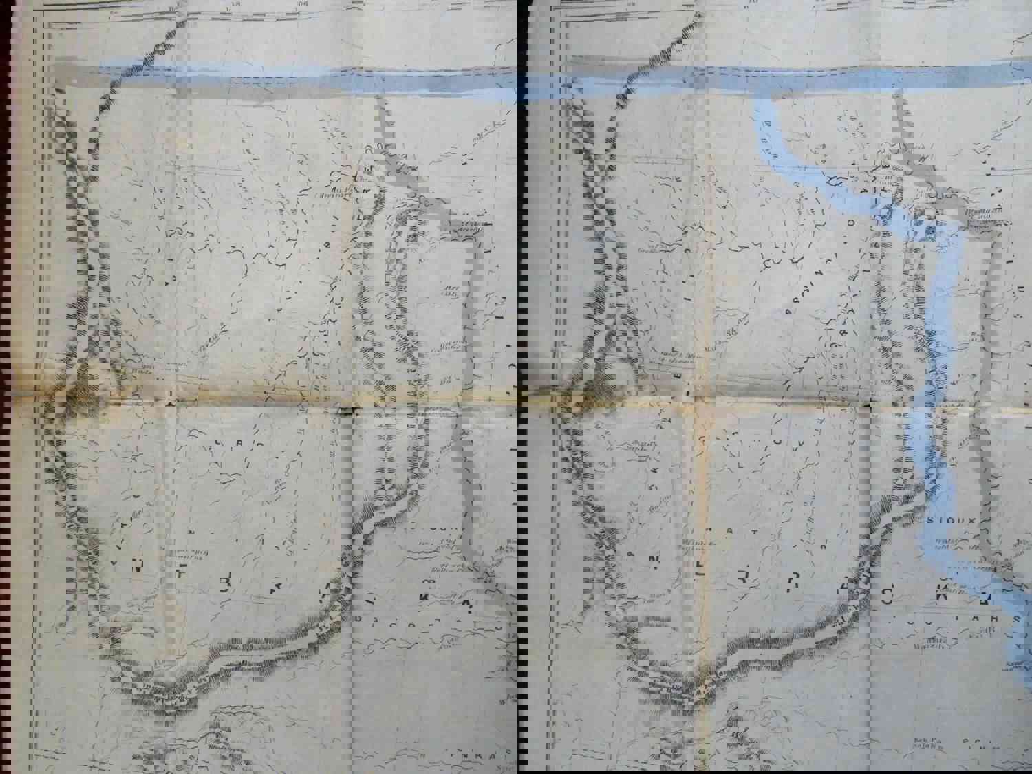 Great American Midwest Travel 1856 Ferris Book with Large Territorial U.S. Map