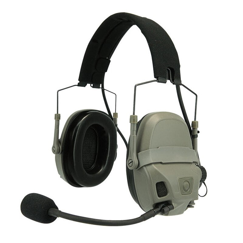 FCS Military AMP Tactical Helmet-mounted Noise Reduction Headphones