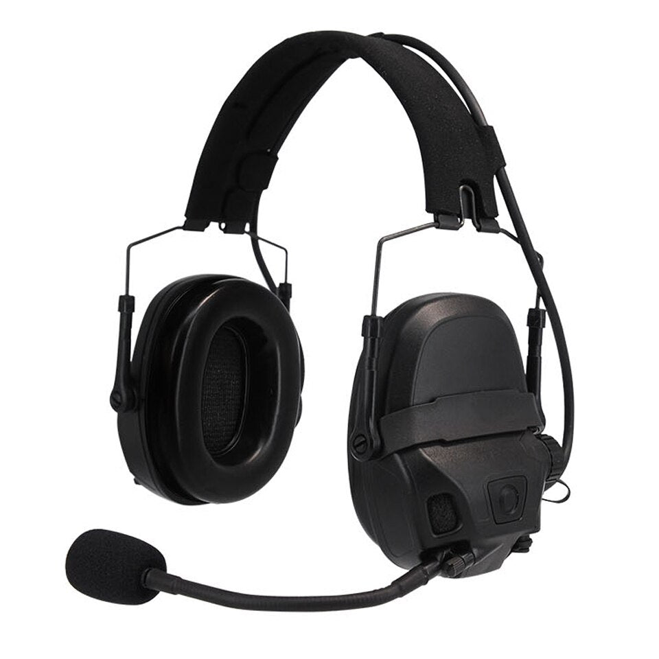 FCS Military AMP Tactical Helmet-mounted Noise Reduction Headphones