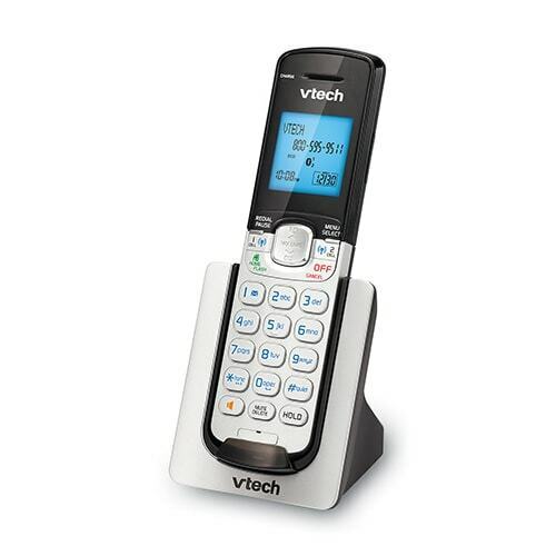 VTech DS6671-3 DECT 6.0 Expandable Cordless Phone with Bluetooth Connect to Cell - 2 Handsets & Headset