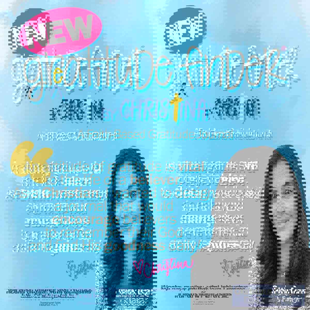 Faith-Based Gratitude Finder® Journals by Christina | Be Still