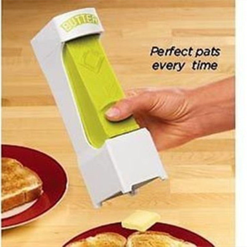 SRline Stick Butter Cutter Cheese Slicer One-Button Dispenser for Kitchen Use