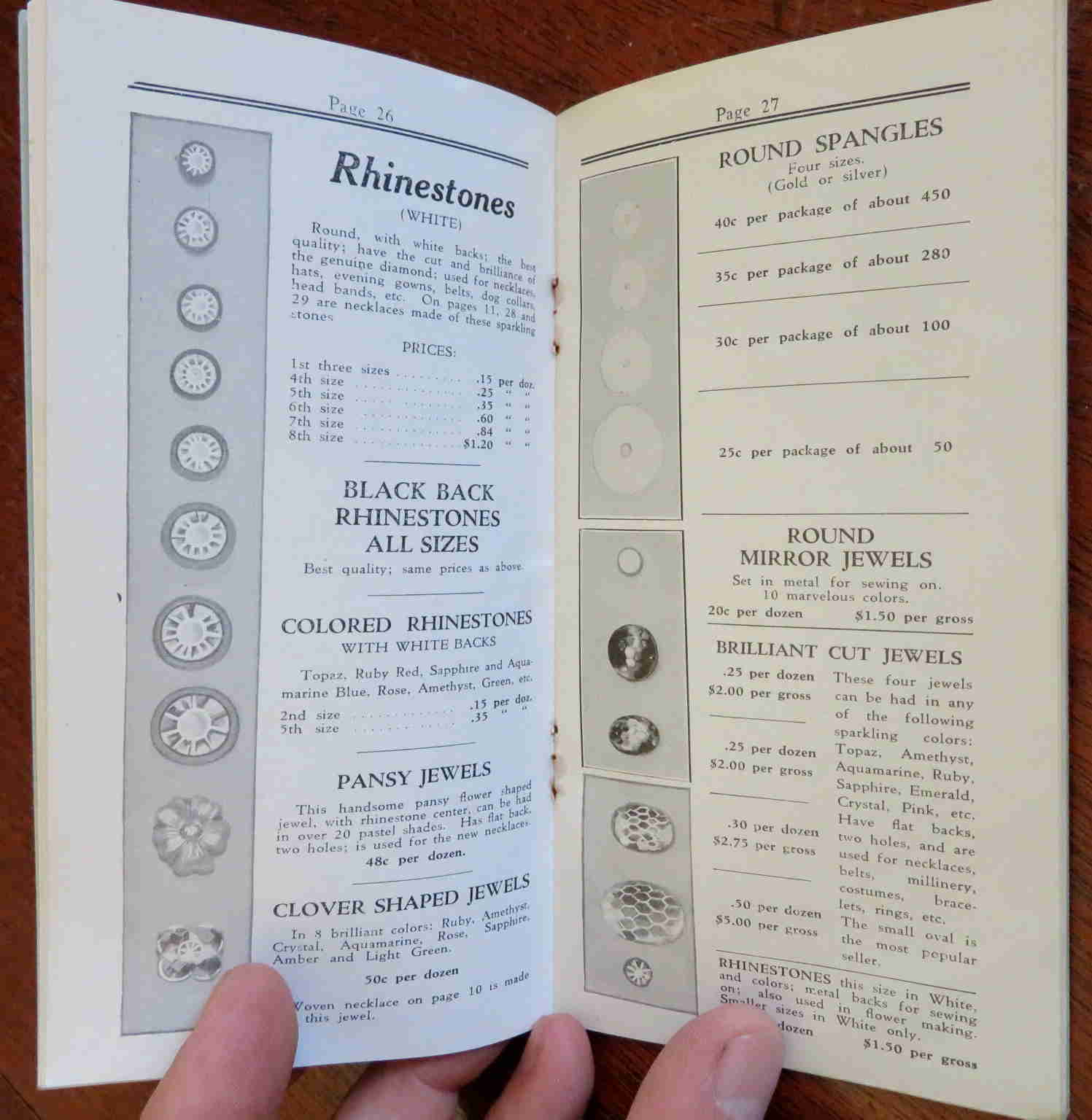 The Blue Bead Book of America No. 5 - Vintage 1920s Illustrated Craft Supply Catalog