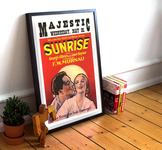 Sunrise - 11 x 17 Movie Poster (1927 Reprint, Style A)