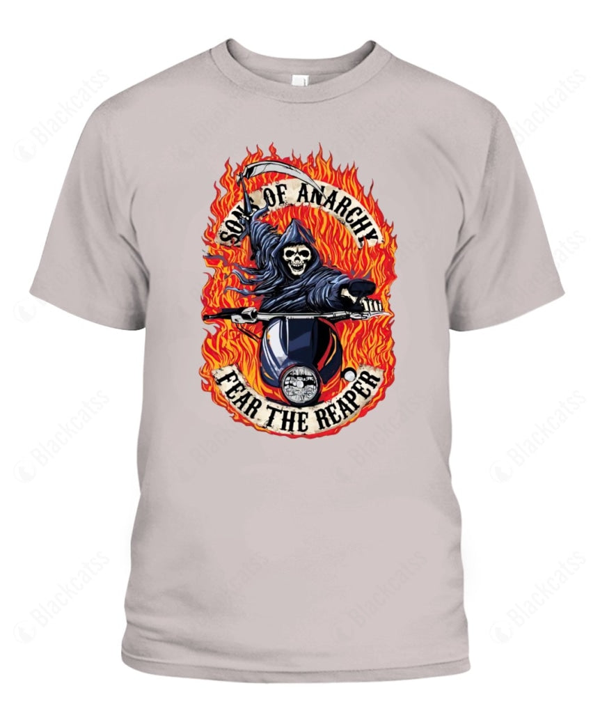 SOA Fear The Reaper Custom Graphic Apparel - Unisex Classic Fit Cotton T-Shirt