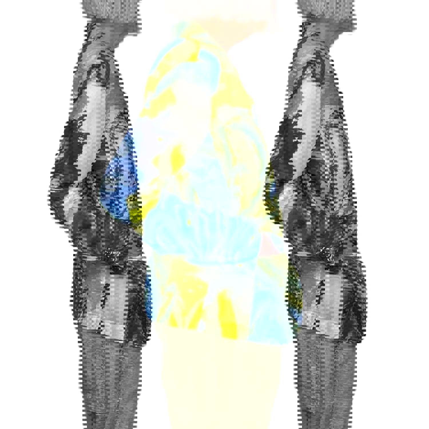 FLORAL PRINT COTTON JACKET