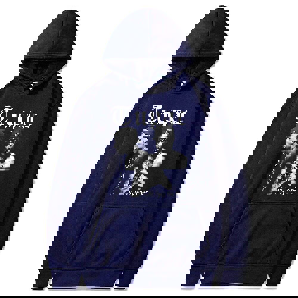 Rapper Tupac 2Pac Hoodies - Streetwear Oversized Hooded Sweatshirts for Men and Women