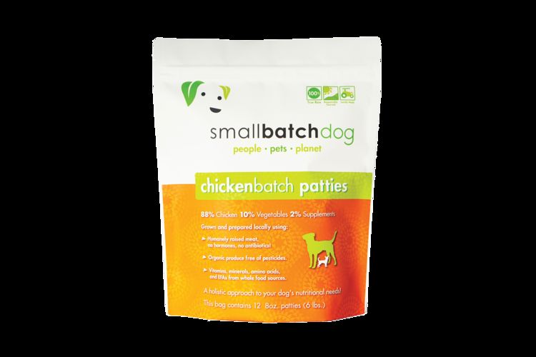 Smallbatch Frozen Raw Dog Food - Chicken Recipe