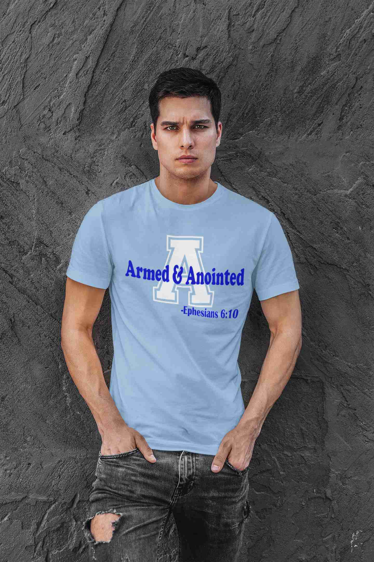 Armed & Anointed Gift Set - Unisex T-Shirt and Backpack
