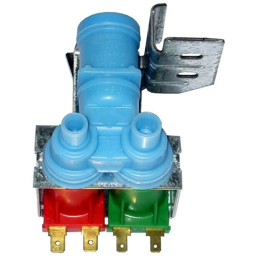 Quality Replacement Dual Water Valve Kit for Refrigerators with Water Dispenser and Ice Maker