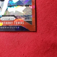 2020 Prizm Karl-Anthony Towns Red Ice #161 Kentucky Wildcats/Timberwolves Basketball Card