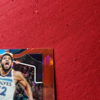 2020 Prizm Karl-Anthony Towns Red Ice #161 Kentucky Wildcats/Timberwolves Basketball Card