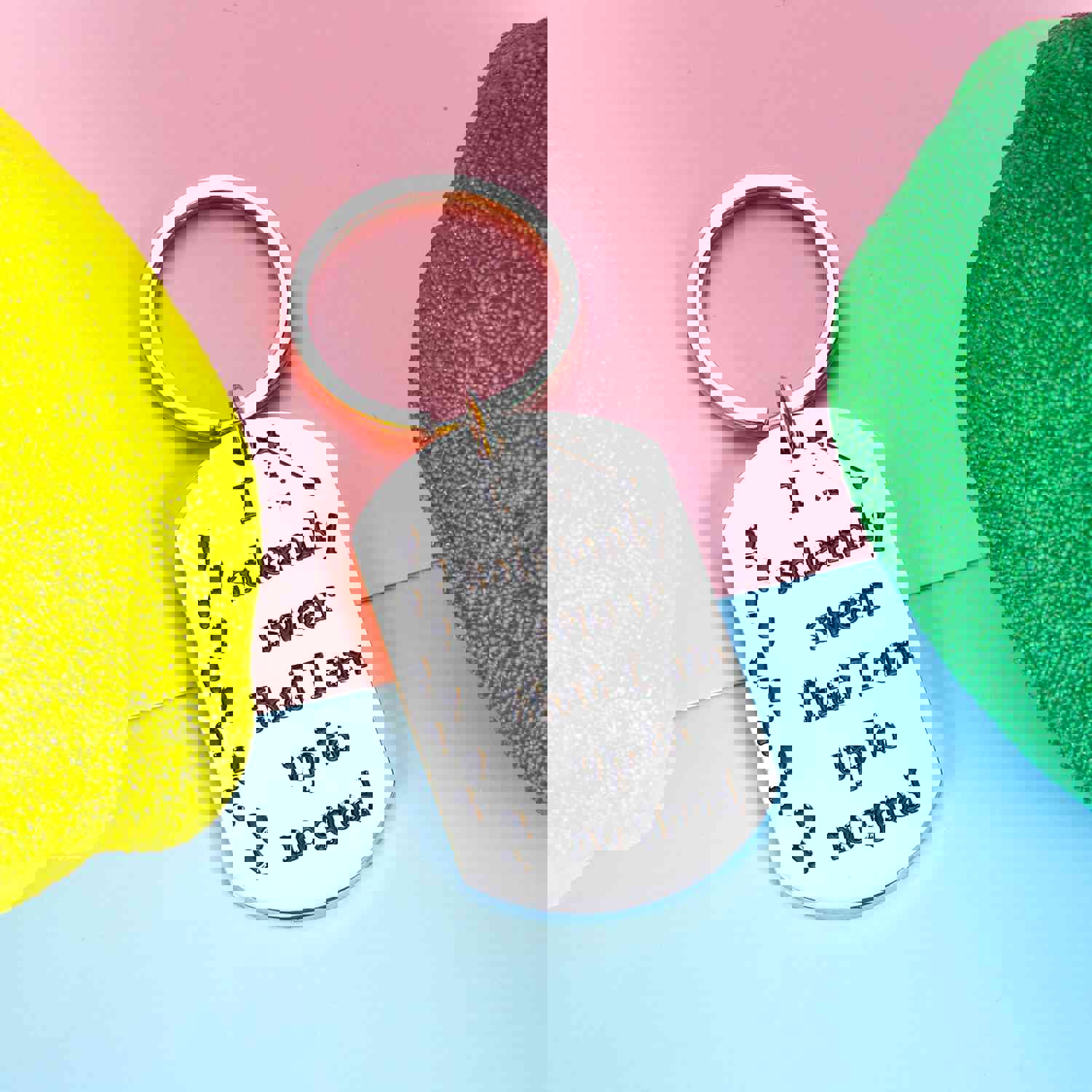 Funny Harry Potter Keychain & Pet Tag - Best Friend Birthday Gift, Christmas Present for Pets