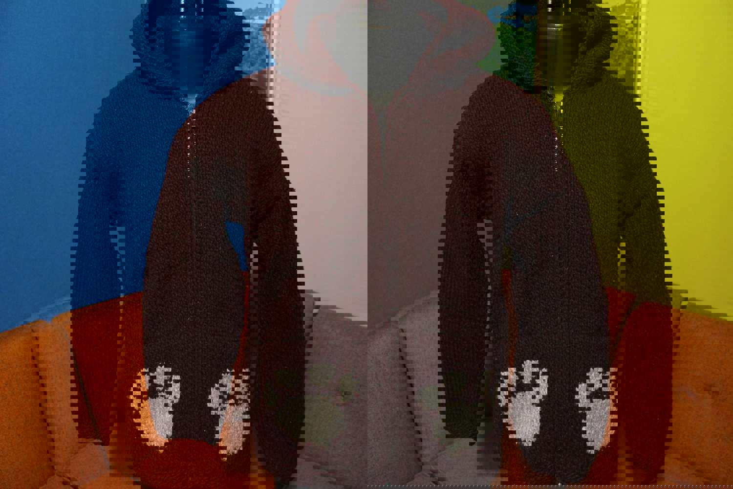 Woolies Bellingham 1975 Vintage WSU Wool Hoodie - 70s Washington State Cougars