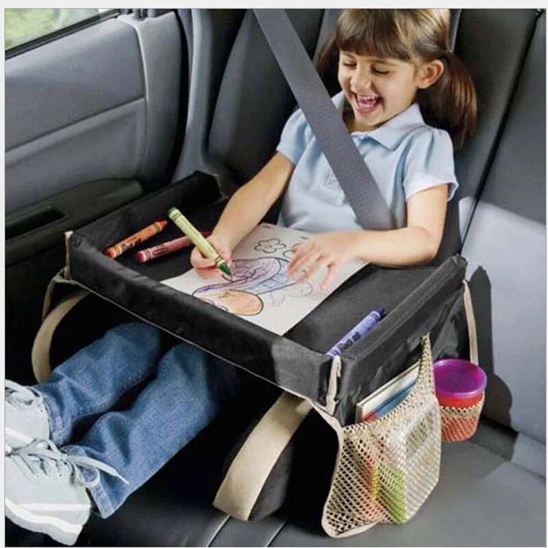 Waterproof Portable Children's Car Seat Activity Tray