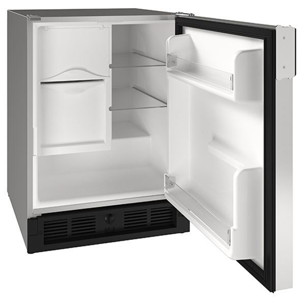 U-Line Black Marine Combo Ice Maker/Refrigerator