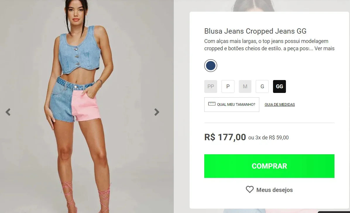 Personal Shopper - Buy Brazilian Fashion (4 Items)
