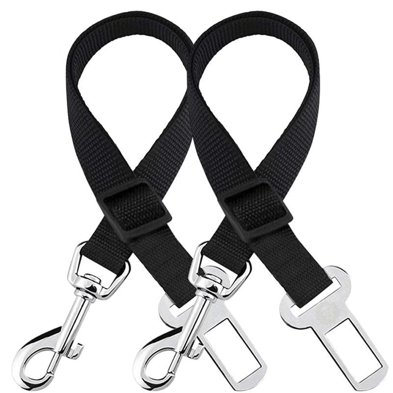Adjustable Pet Dog Cat Car Seat Belt Harness Leash for Small Medium Travel