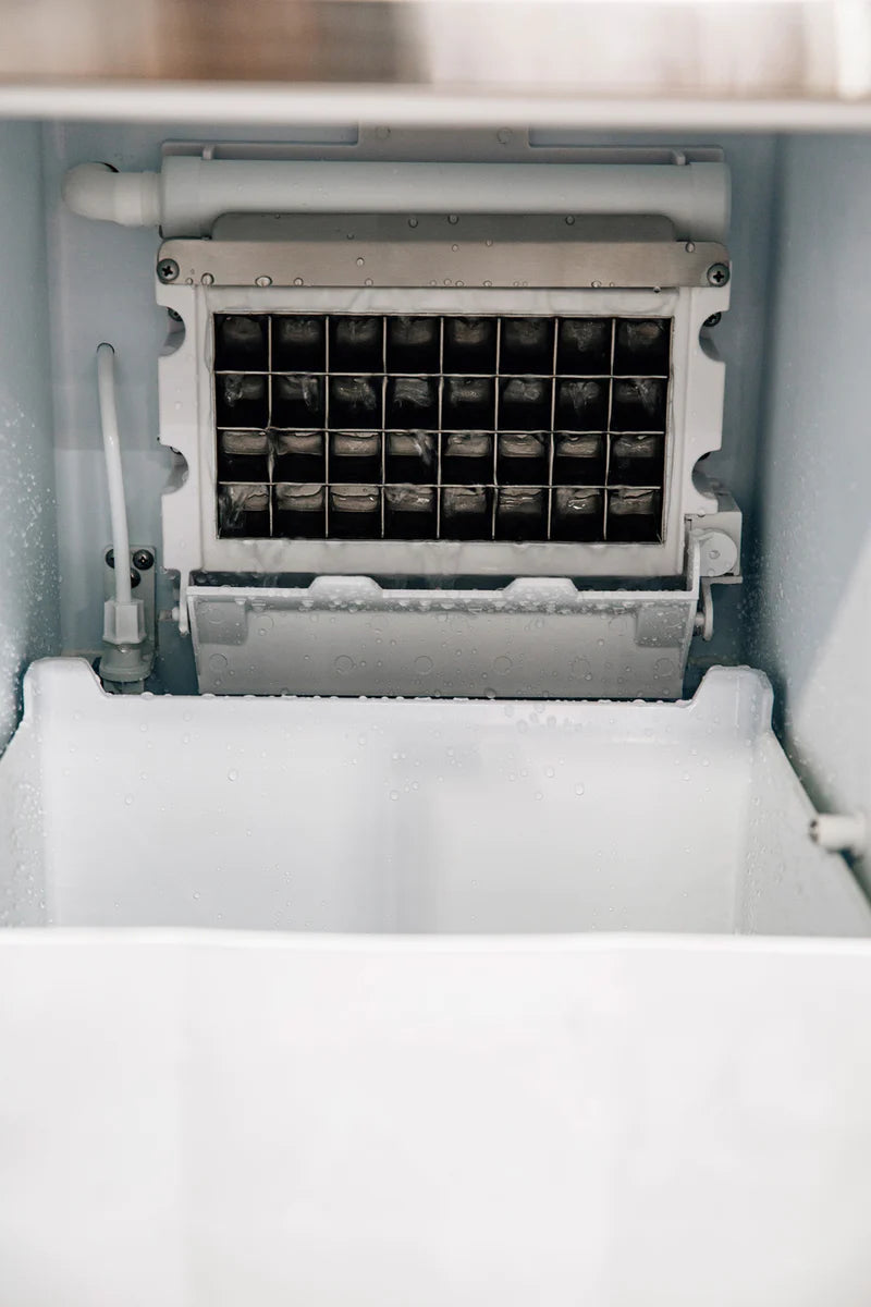 15 UL Outdoor Rated Ice Maker with Stainless Door - 50 lb. Capacity
