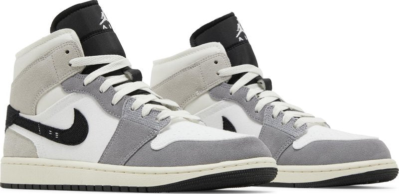 Air Jordan 1 Mid SE Craft Inside Out Cement Grey DZ4136-002