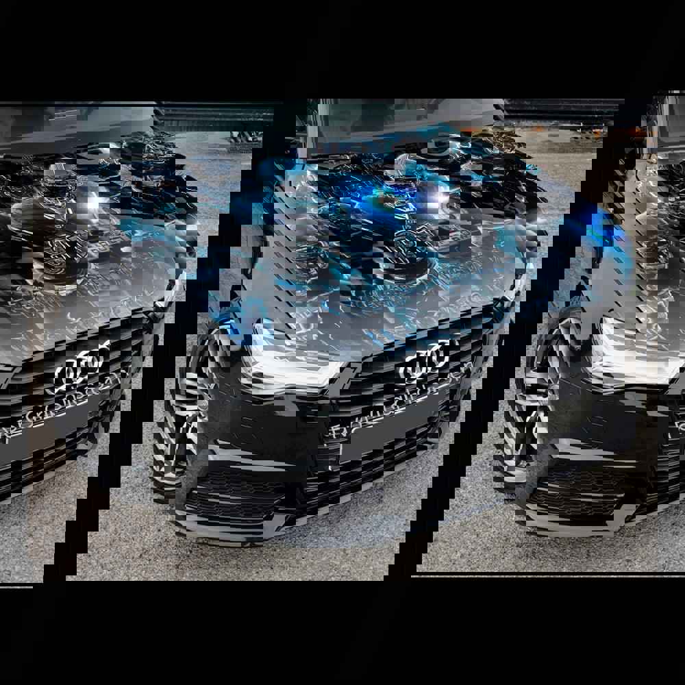 Detroit Lions Itasha Car Vinyl Hood Wrap Decal Sticker