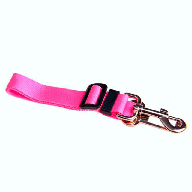 Adjustable Pet Dog Cat Car Seat Belt Harness Leash for Small Medium Travel