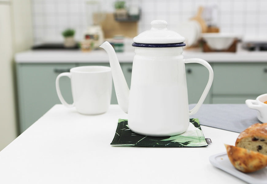 All New Frame TROPICAL PLANTS Kitchen Trivets Mats - Stylish Hot Pot Stand & Housewarming Gift