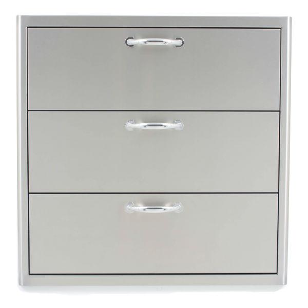 Blaze 30 Stainless Steel Outdoor Kitchen Triple Access Drawer BLZ-30W-3DRW