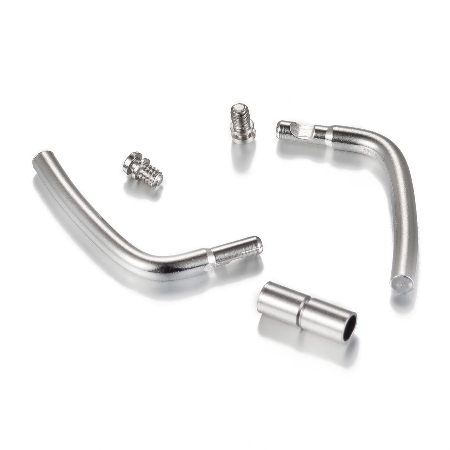 Stainless Steel Watch Lugs Band Link Kit Screw Tube for Panerai Radiomir S.L.C. Watch Strap