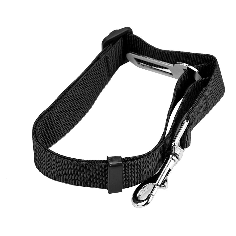 Adjustable Pet Dog Cat Car Seat Belt Harness Leash for Small Medium Travel