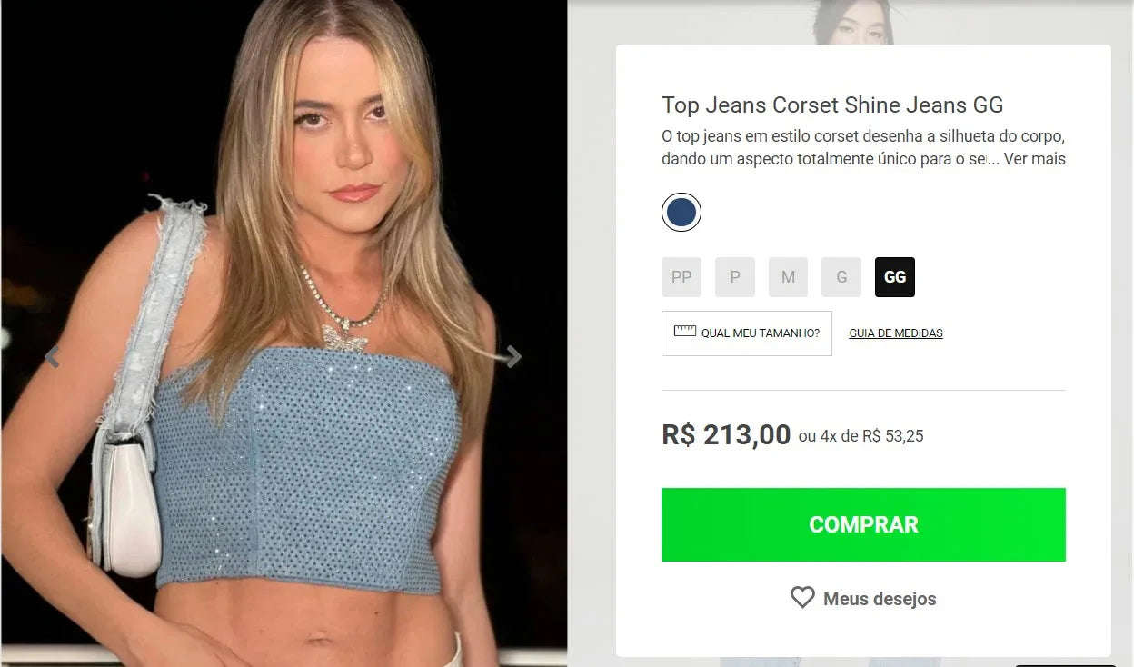 Personal Shopper - Buy Brazilian Fashion (4 Items)