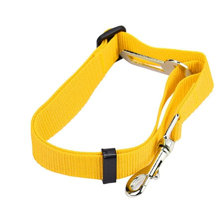 Adjustable Pet Dog Cat Car Seat Belt Harness Leash for Small Medium Travel
