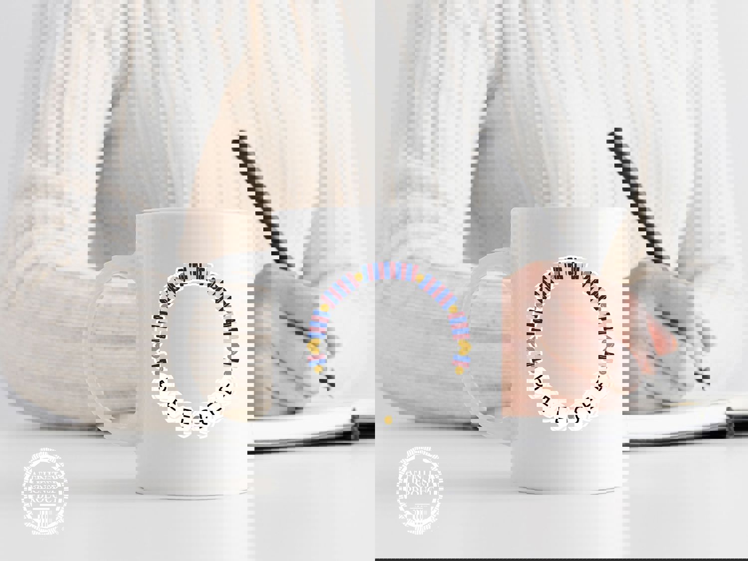 Delta Gamma Vinyl Sticker - Sorority Friendship Bracelet Decal