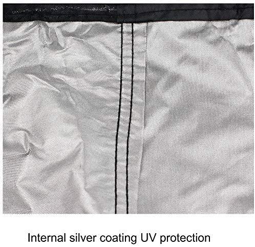 FLYMEI Upgraded Patio Hanging Chair Cover with Zipper - Waterproof, Windproof, UV Resistant