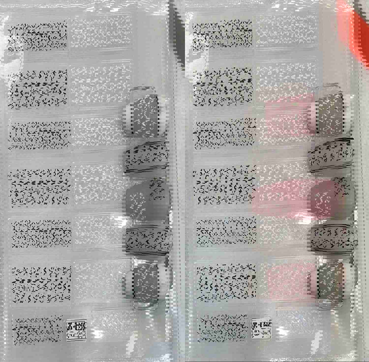 5D Luxury Designer LOGO Nail Stickers - Collection