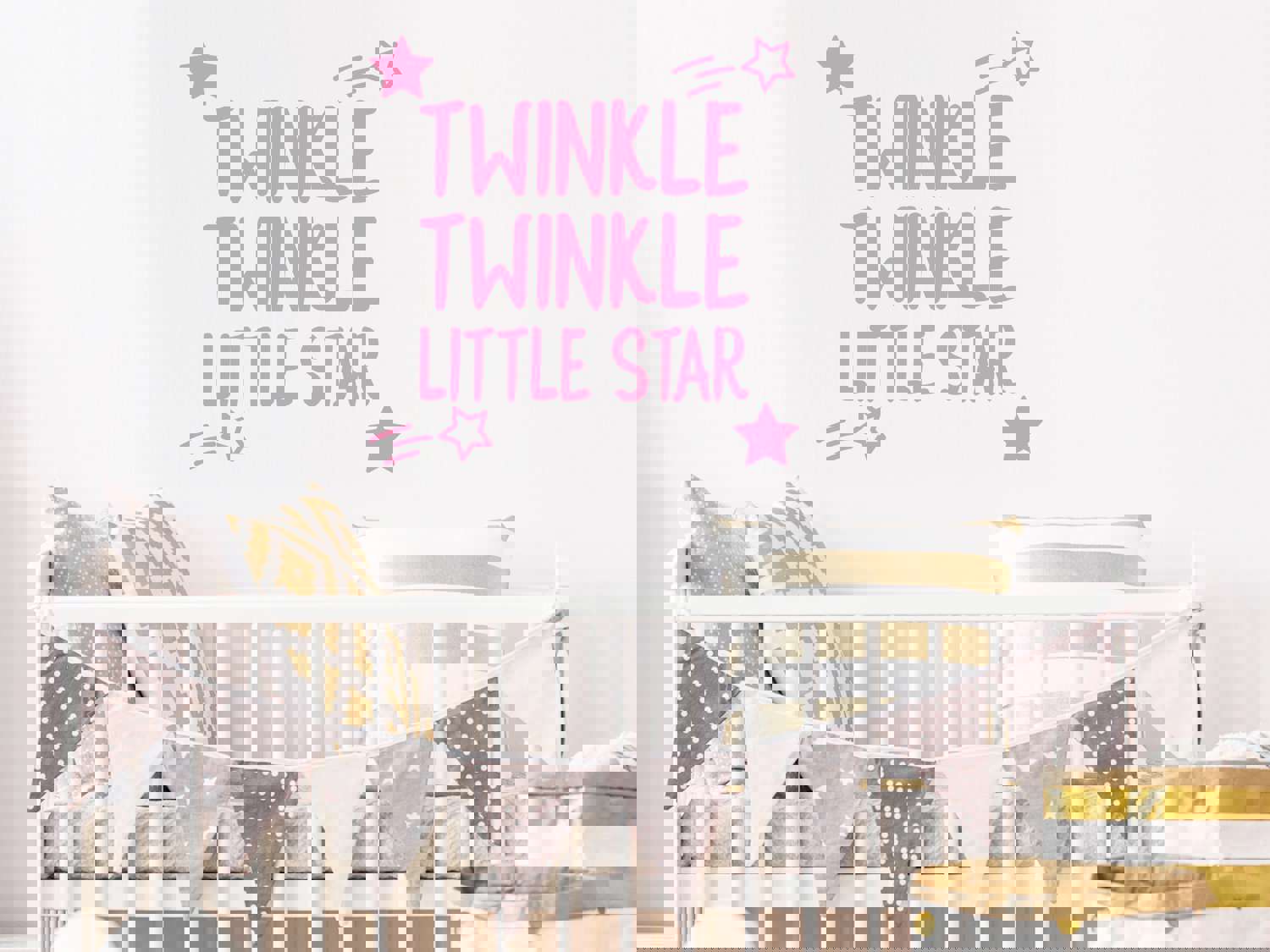 Twinkle Twinkle Little Star | Kids Room Wall Decal