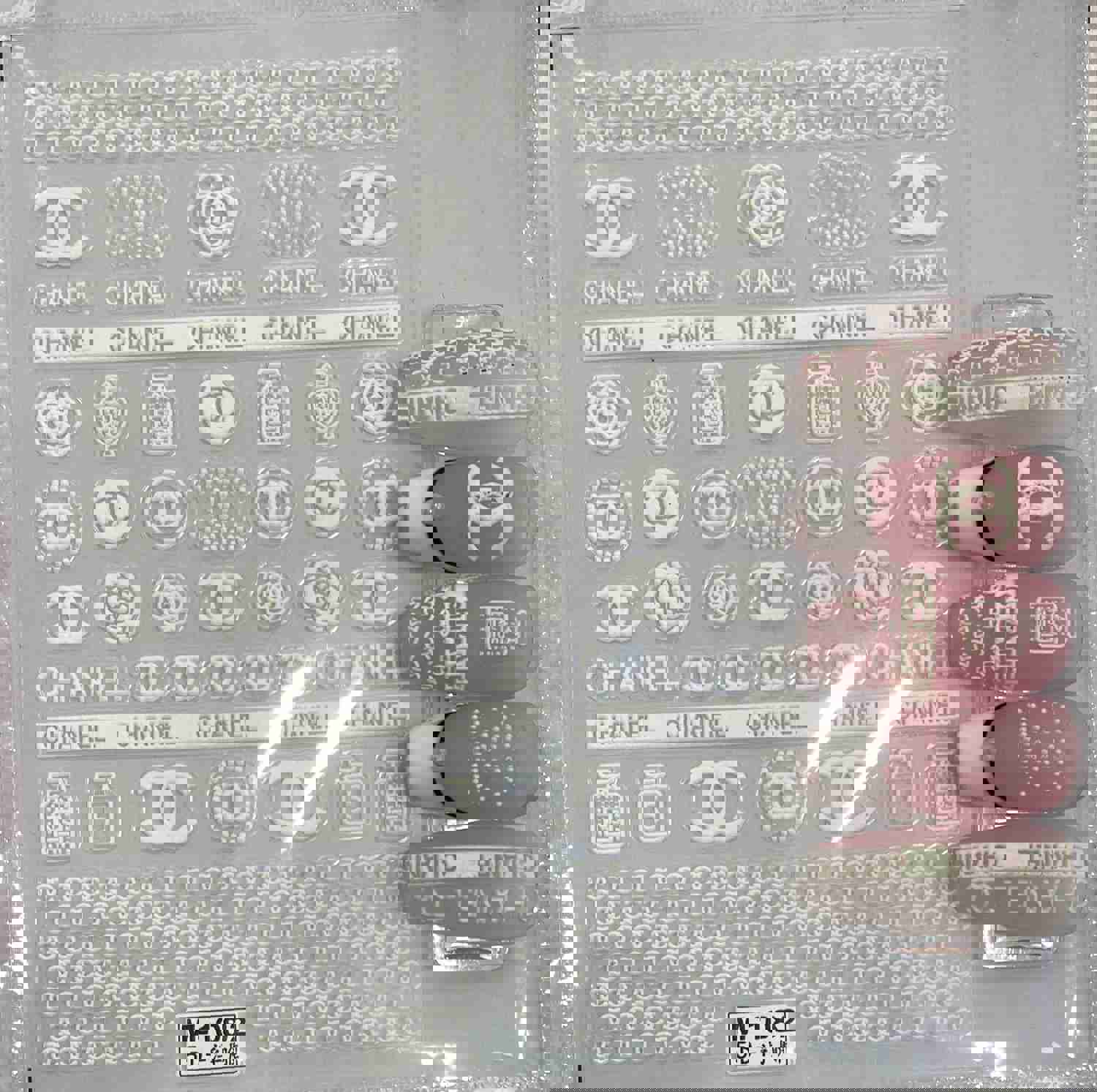 5D Luxury Designer LOGO Nail Stickers - Collection