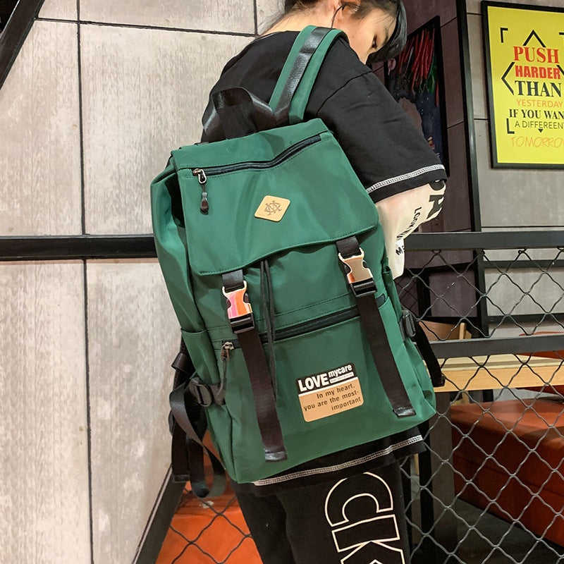 lhzstore Large Capacity Backpack for Female Middle School Students - School, Travel & Leisure Shoulder Bag