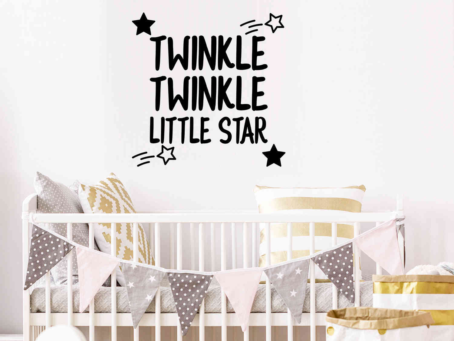 Twinkle Twinkle Little Star | Kids Room Wall Decal